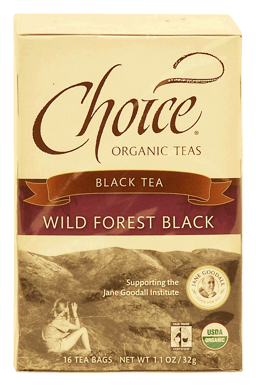 Choice  wild black forest organic tea, 16-bags Full-Size Picture